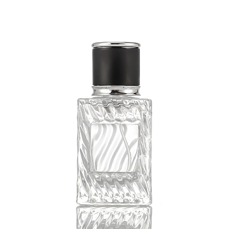 Transparent Glass Perfume Spray Bottle PW-WG334A5-01-1