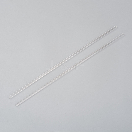 Transparent Acrylic Lollipop Sticks TACR-WH0002-17B-1