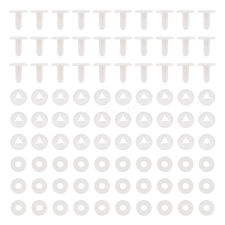 30 Sets Plastic Doll Joints DOLL-GO0001-06B-1