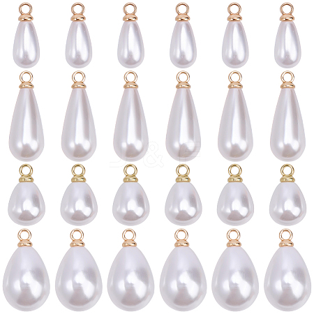ABS Plastic Pearl Pendants FIND-BM0001-56B-1