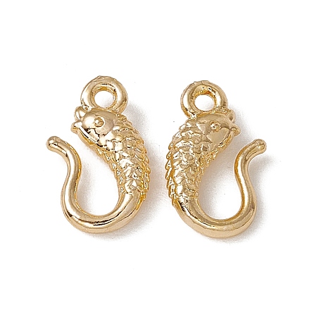 Brass S-Hook Clasps KK-A171-28G-1