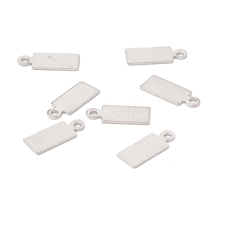 Non-Tarnish 304 Stainless Steel Charms STAS-P307-15C-P-1