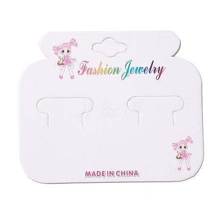 Paper Jewelry Display Cards for Hair Clip CDIS-F005-08-1