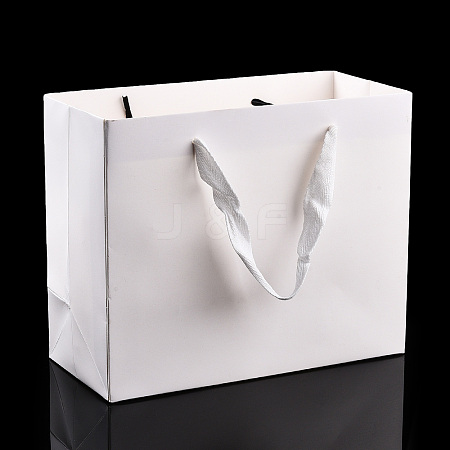 Rectangle Paper Bags with Rope Handles CARB-L011-02A-06-1