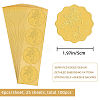 Self Adhesive Gold Foil Embossed Stickers DIY-WH0211-161-2