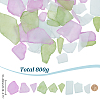 450G 9 Styles Sea Glass Pieces for Crafts DIY-PH0035-22B-2