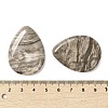 Natural Silver Leaf Jasper Beads G-R437-04-3