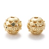 Alloy Hollow Beads PALLOY-P238-18G-RS-2