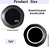Round Ceramic Jewelry Dish AJEW-WH20067-015B-2