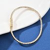 925 Sterling Silver Micro Pave Cubic Zirconia Tennis Bracelets for Women BJEW-C117-01A-G02-2