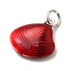 Brass Enamel Charms KK-A268-08P-03-2
