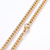 304 Stainless Steel Box Chain Necklaces NJEW-F227-09G-06-2