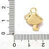 Brass Micro Pave Clear Cubic Zirconia Enamel Pendants KK-I276-26G-4