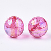 Transparent Acrylic Beads X-TACR-T006-01A-06-2
