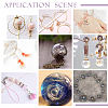 16Pcs 8 Style Handmade Two Holes Blown Glass Globe Beads FIND-PH0004-63-5