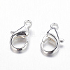 Zinc Alloy Lobster Claw Clasps PALLOY-R042-301-S-NF-2
