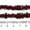 Spray Painted Synthetic Non-magnetic Hematite Beads Strands G-C248-E01-4