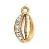 304 Stainless Steel Rhinestone Pendants SA-CBAAE04-05B-G-1