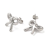 Non-Tarnish 304 Stainless Steel Earrings EJEW-E302-01P-2