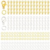200Pcs Zinc Alloy Lobster Claw Clasps DIY-YW0010-30-2