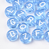 Transparent Acrylic Beads X-TACR-N002-04C-1