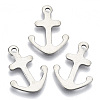 Non-Tarnish 201 Stainless Steel Pendants STAS-R116-075-1