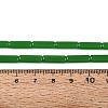 Imitation Jade Glass Beads Strands X-GLAA-N070-01A-B05-4