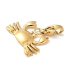 Crab 304 Stainless Steel Pendant Decorations STAS-G352-34G-2