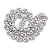 Electroplate Non-magnetic Synthetic Hematite Beads Strands G-N0322-07A-2