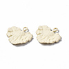 Spray Painted Alloy Pendants PALLOY-T077-118D-RS-3