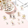 28Pcs 7 Styles Rack Plating Alloy Enamel Pendants ENAM-YW0005-62-5
