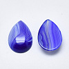 Natural Banded Agate/Striped Agate Cabochons G-T122-23C-2
