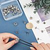 30Pcs 3 Style 304 Stainless Steel Stud Earring Findings STAS-UN0031-93-2