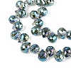 Transparent Glass Beads Strands GLAA-T006-14A-3
