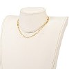 Brass Pendant Necklaces NJEW-JN03109-02-5