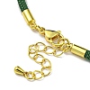 Nylon Cords Bracelet Makings Fit for Connector Charms AJEW-P116-02G-08-3