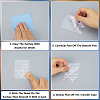 Waterproof PET Car Rearview Mirror Stickers DIY-WH20001-71C-6