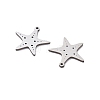201 Stainless Steel Charms STAS-V001-13-2