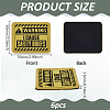 6Pcs Polyester Computerized Embroidery Cloth Sew on Patches DIY-FG0007-14-2