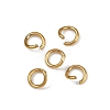 304 Stainless Steel Open Jump Rings X-STAS-Z137-01G-04-1