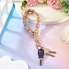 Cotton Braided Flower Pendant Decorations AJEW-TAC0030-032G-08-5