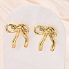 304 Stainless Steel Stud Earrings for Women EJEW-U052-10G-2