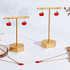 2 Sets Apple Alloy Enamel Dangle Earrings & Pendant Necklace SJEW-LP0001-01-3