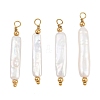 Natural Baroque Keshi Pearl Pendants PA-CBA0A45-02G-1