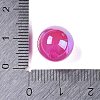 Rainbow Iridescent Plating Acrylic Beads LS-FIND-B077-01E-4