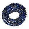 Natural Lapis Lazuli Beads Strands G-Z035-A01-02A-4