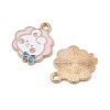 Animal Forest Theme Zinc Alloy Enamel Pendants FIND-Z065-01C-2