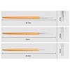 3PCS Nail Art Liner Brush MRMJ-G001-40-2