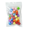 35Pcs Food Grade Eco-Friendly Silicone Focal Beads SIL-FS0001-22A-6