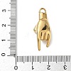 304 Stainless Steel Pendants Ion Plating(IP) STAS-P423-07G-3